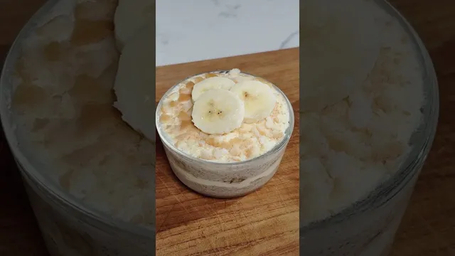 Banana pudding overnight oats