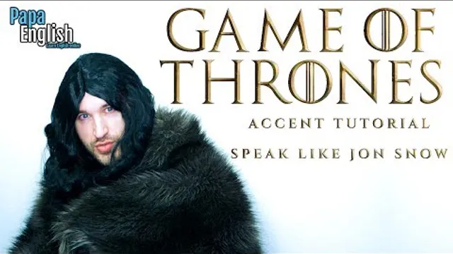 The Jon Snow Accent! - Game of Thrones Accents Tutorial