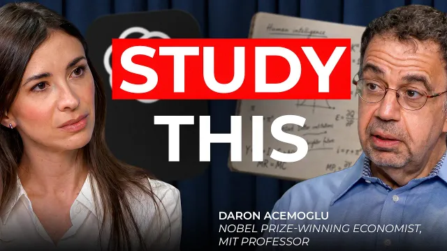 Nobel Economist: How to Stay Valuable as AI Changes Work | Daron Acemoglu