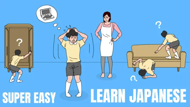 My Mom Hid My Game… So Let’s Learn Japanese | Super Beginner Japanese