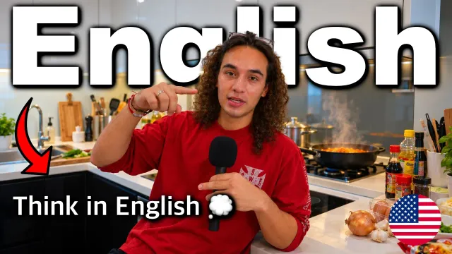 Stop Translating and Start Thinking in English While We Cook