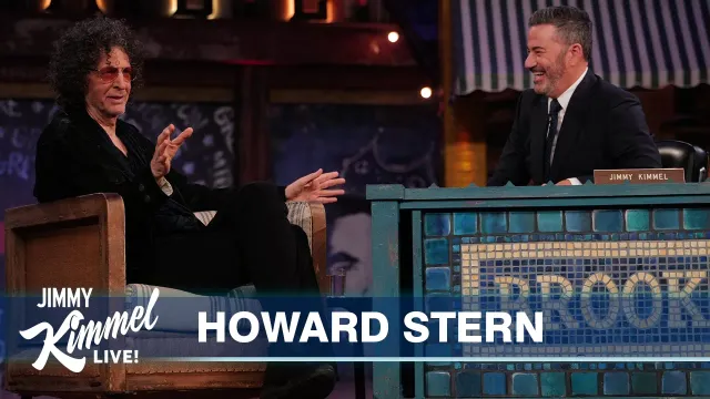 Howard Stern on Jimmy Kimmel Being More Messed Up Than He Is, Vacationing Together & Show on HBO