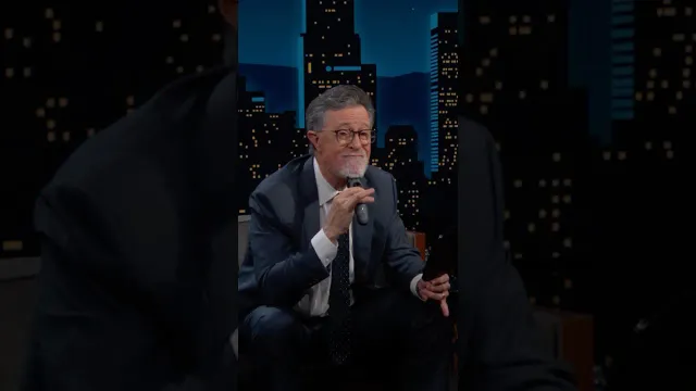 Stephen Colbert shaves his beard!
