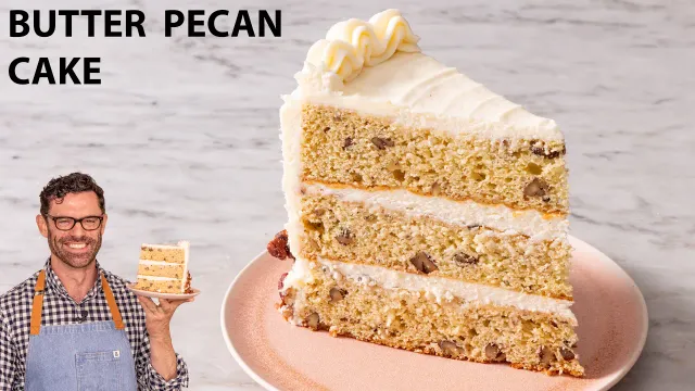Amazing Butter Pecan Cake Recipe
