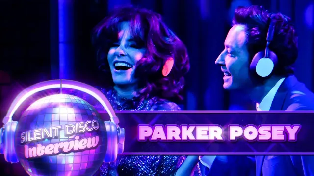 Silent Disco Interview with Parker Posey | The Tonight Show Starring Jimmy Fallon