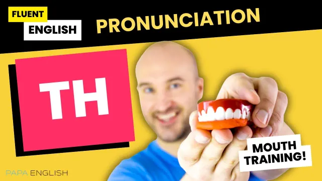 Advanced English pronunciation Training! "TH" Sounds