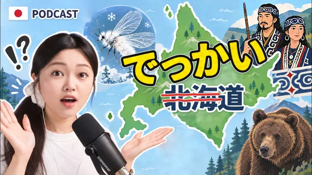 日本人も意外と知らない北海道のこと❄️｜やさしい日本語Podcast
