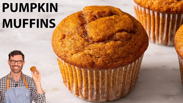 The BEST Pumpkin Muffin Recipe