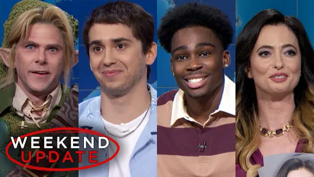 Weekend Update ft. Mikey Day, Marcello Hernández, Kam Patterson and Sarah Sherman - SNL