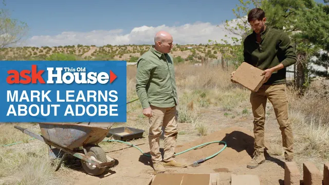 How to Build and Repair with Adobe | Ask This Old House