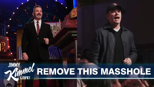 Jimmy Kimmel Throws Matt Damon Out, Trump Throws Lavish State Dinner & Jon Hamm Throws a Pothole Fit