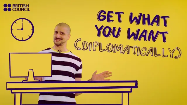 How to get what you want in English - a Mini English Lesson