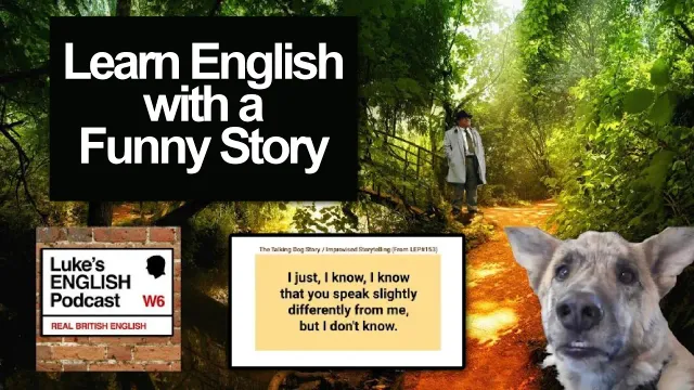 The Talking Dog Story / Improvised Storytelling From LEP#153 / Text Video