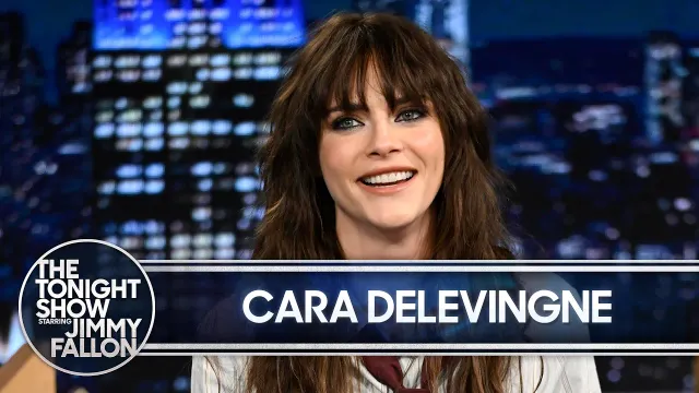 Cara Delevingne Brought Stevie Nicks to Tears at Her Concert, Shows Jimmy Her Pre-Show Headstand