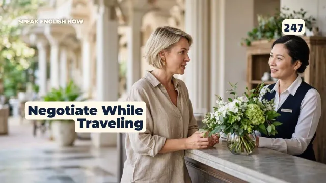 247 How to Negotiate in English When Traveling