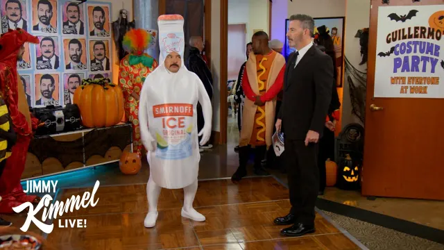 Jimmy Kimmel Crashes Guillermo’s Halloween Party - Sponsored by Smirnoff