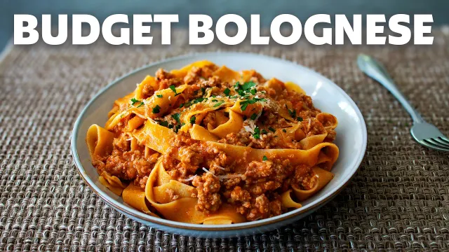 Better Than Beef Bolognese! (Budget Turkey and Pork Ragù) | Food Wishes