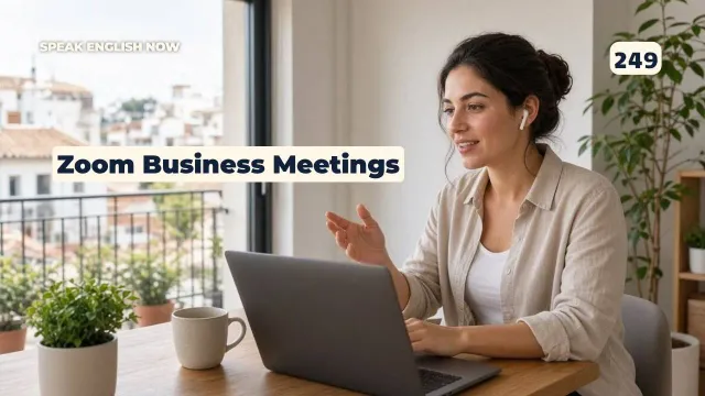 249  Zoom Business Meetings in English
