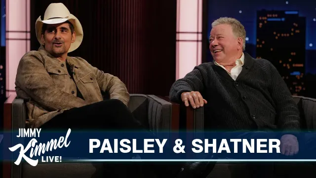 William Shatner & Brad Paisley on Meeting & Making Music and Shatner Getting into Heavy Metal at 95
