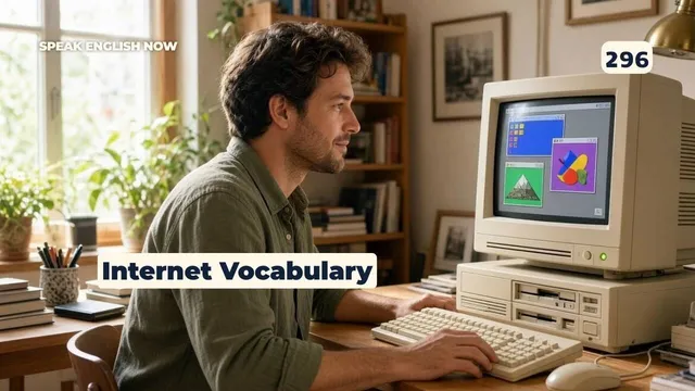 296 Internet Vocabulary in English - Speak English Now Podcast