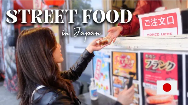 How to Order at Japanese Festivals | Food Stalls in Japan 🇯🇵 (お花見)
