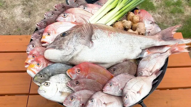 大量の紅葉ダイで誰でも知ってるあの料理作ってみた。