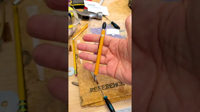 Making My Perfect Pencil