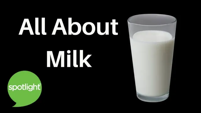 All About Milk | practice English with Spotlight