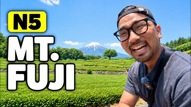 Easy Japanese at Mount Fuji 🇯🇵 | N5 Listening Practice