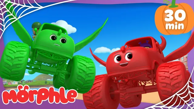 Morphle turns into a Monster Truck 🚛😈 Cartoons for Kids | Mila and Morphle