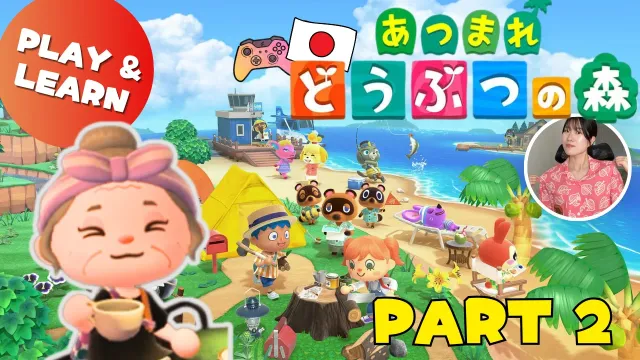 Comprehensible Japanese with Animal Crossing: New Horizons | CC - Part 2