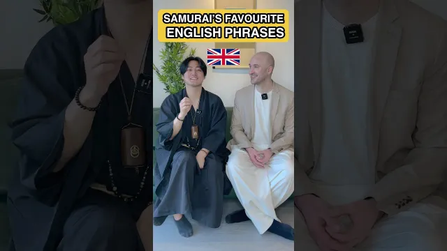 I asked Matcha Samurai his favourite British phrases…