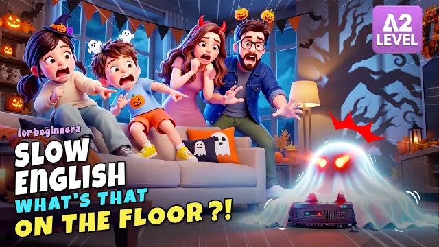 Grace's Family Had a TERRIFYING Night With a Haunted Robot! I Slow English Story (A2)