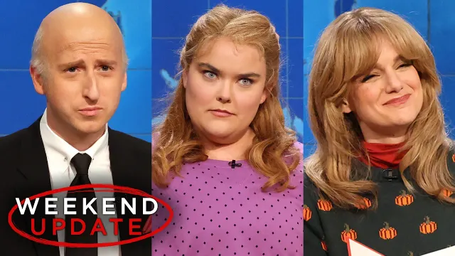 Weekend Update ft. James Austin Johnson and Ashley Padilla - SNL