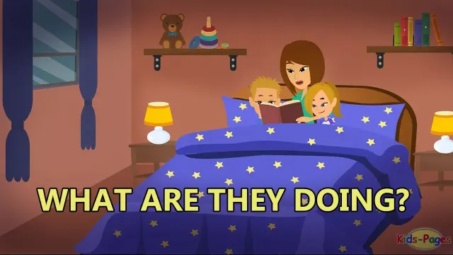 What are they doing? Present Continuous Tense