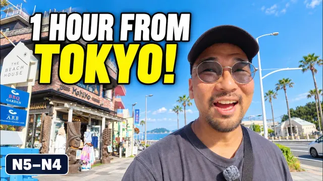 I Explored Kamakura & Enoshima | Easy Japanese (N5–N4)