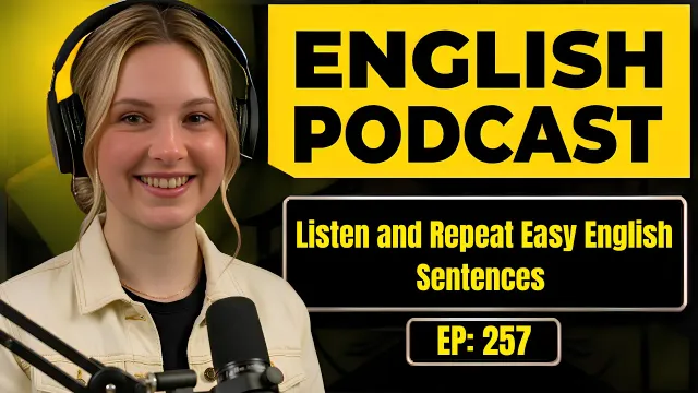 Shadow English Practice Day 1 | Listen and Repeat Easy English Sentences | Speak with Confidence