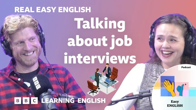 Tips for feeling confident in job interviews 🤝 | Improve your listening with Real Easy English