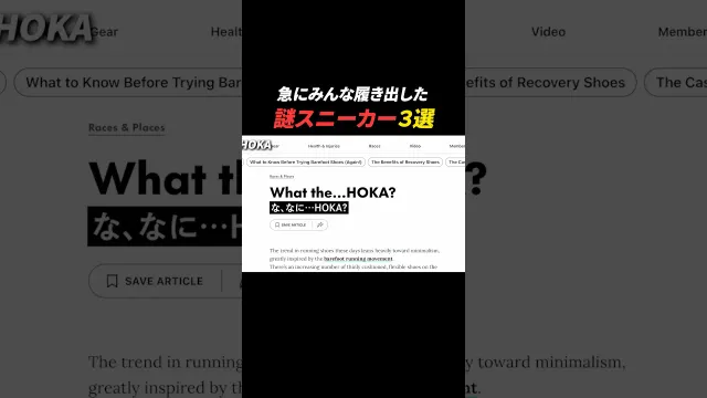 急にみんな履き出したスニーカー3選