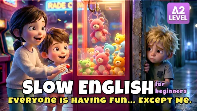 Why Was the Little Boy Playing Alone? I Easy English Listening for Beginners (A1–A2)