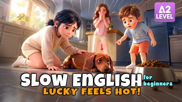 Can We Save Lucky Before It’s Too Late?! I Easy English Listening for Beginners (A1–A2)