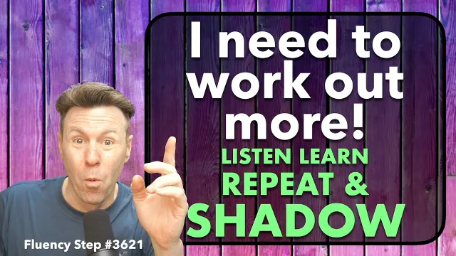 SHADOWING English: Speaking Practice for Fluency, Pronunciation and Flow