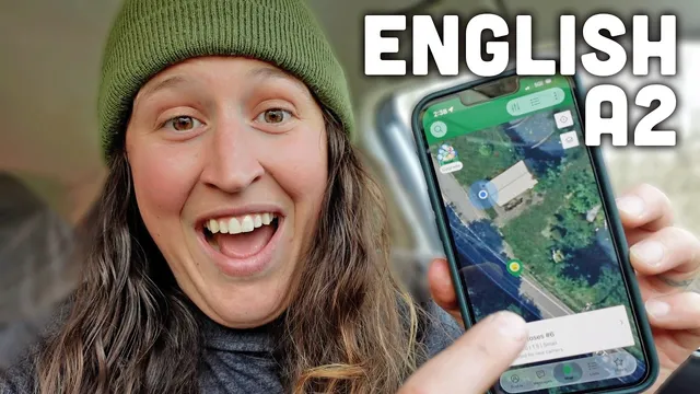 🟡 Learn English Finding a Geocache With Me! (A2 English Comprehensible Input)