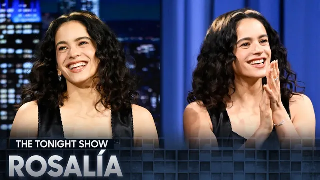 ROSALÍA Talks LUX Tour Celebrity Confessionals, Plays Charades with Linda Cardellini and Tate McRae