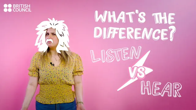 Stop mixing up these English verbs - a Mini English Lesson
