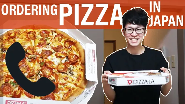 ピザを電話で注文！Ordering pizza in Japanese