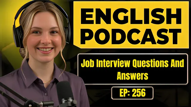 Job Interview Questions And Answers | English Podcast For Learning English | Daily Life Conversation