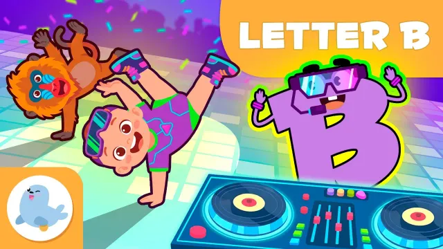Letter B 👶🎵 The New Smile and Learn ALPHABET