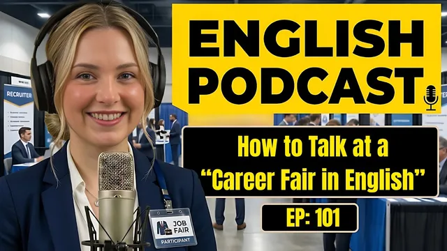 How to Talk at a Career Fair in English | 150 Essential Phrases | Conversation Practice