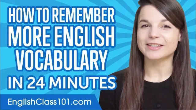 How to Remember English Vocabulary